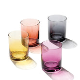 Golden Hour Double Old Fashion Glasses, Set of 4