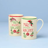 Mr & Mrs Mug Set/2