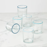 24 Seven Turquoise 6-Piece Medium Tumbler Set