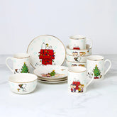 Peanuts Gang 12-Piece Dessert Set