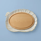 Harvest Turkey Platter and Carving Board Set - LAST IN STOCK!