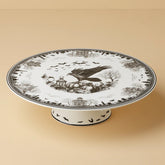 Haunted Village Cake Plate
