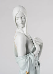 Beauty With Dragon Tattoo Woman Figurine