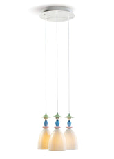 Mademoiselle Round Canopy 3 Lights Sharing Secrets Ceiling Lamp (US)