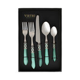 Aladdin Antique Green Five-piece Place Setting – Set Of 4