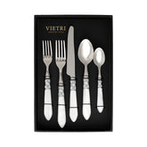 Aladdin Brilliant White Five-piece Place Setting – Set Of 4