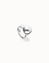 Sterling Silver Alloy Ring With The Shape Of A Ball