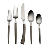 Adjacent Midnight 20-Piece Flatware Set