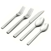 Chefs Table Hammered 45-Piece Flatware Set