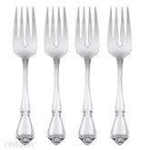 True Rose Everyday Flatware Salad Forks, Set Of 4