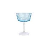 Barocco Light Blue Coupe Champagne Glass