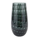 Bolla Glass Gray Medium Pebbled Vase