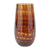 Bolla Glass Tortoise Medium Pebbled Vase