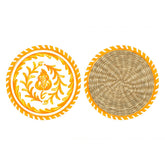 Sicily Orange Decorative Double-Sided Paper Coasters