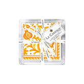 Sicily Orange Cocktail Napkins & Acrylic Holder Gift Set