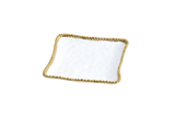 Golden Salerno Square Appetizer/dessert Plate