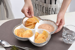 Salerno 4 Section Bowl