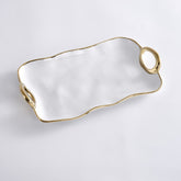 Golden Handles Small Platter