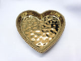 Love Is In The Air Medium Heart Dish, Gold