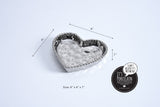 Love Is In The Air Mini Heart Dish, Silver