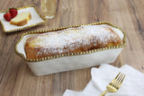 Golden Salerno Loaf Baking Dish