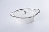 Salerno Oval Covered Casserole Dish