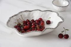 Salerno Serving Bowl - Silver