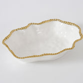 Salerno Serving Bowl - Gold