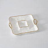 Golden Handles Square Chip & Dip