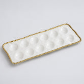 Golden Salerno Deviled Egg Tray