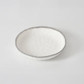 Salerno Medium Shallow Bowl - Silver