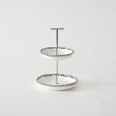 Salerno Mini 2 Tier Stand - Silver