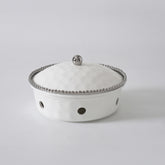 Salerno Small Round Chafing Dish - Silver