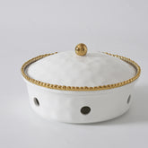 Golden Salerno Small Round Chafing Dish