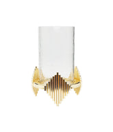 Medium Gold Design Candle Holder