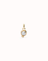 Charm With Pearl - Gold