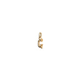 Small G Initial Charm - Gold