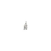 Small N Initial Charm - Silver