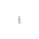 Small Z Initial Charm - Silver