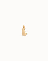 Heart-Shaped Charm - Gold