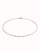 Short Chain Necklace - Silver