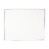 Cotone Linens Ivory Placemats With Stitching - Set Of 4