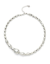 Necklace Medelux Necklace With Linked Drops - Silver