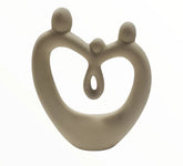 Italian Sand Family Figurine