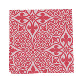 Damask Red Napkins - Set of 4