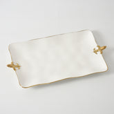 Fleur-De-Lis Rectangular Platter