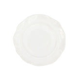 Giorno White Salad Plate