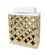 Gold Decorative Jar - Large