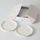 Heart to Heart Set of 4 Dessert Plates