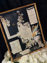 Flat Press Flower Invitation Keepsake Frame 16x20